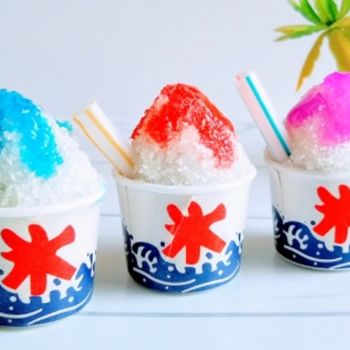 夏季限定メニューの「かき氷」です