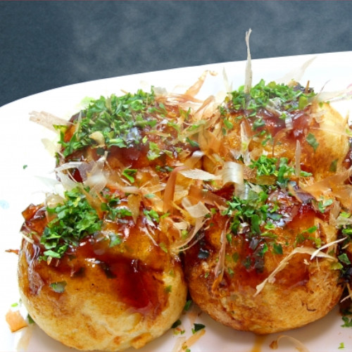 キッチン一五のたこ焼きはいつも焼きたて