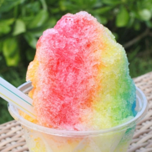 夏季限定メニューの「かき氷」です